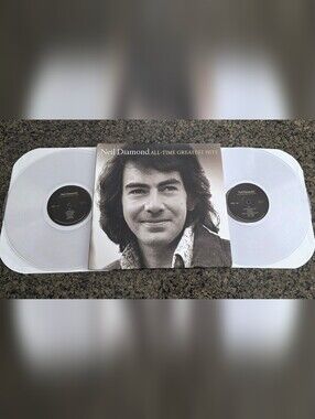 Neil Diamond All-Time Greatest Hits Clear Crystal Vinyl 2020 2 X LP exclusive